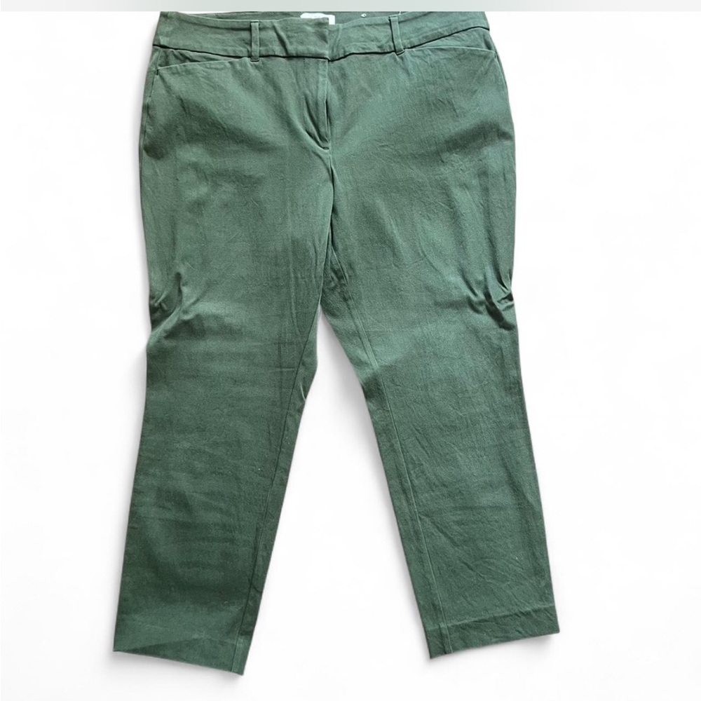 LOFT Curvy Skinny Ankle Petite pants